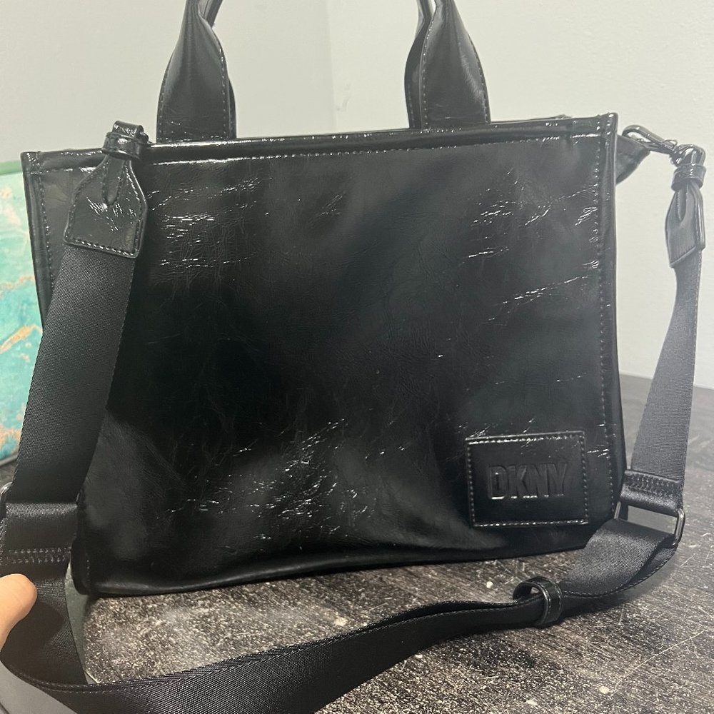 DKNY leather crossbody bag